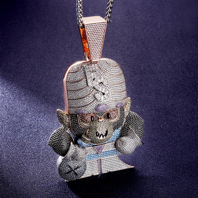 Custom Iced Out Cartoon Pendant Deposit
