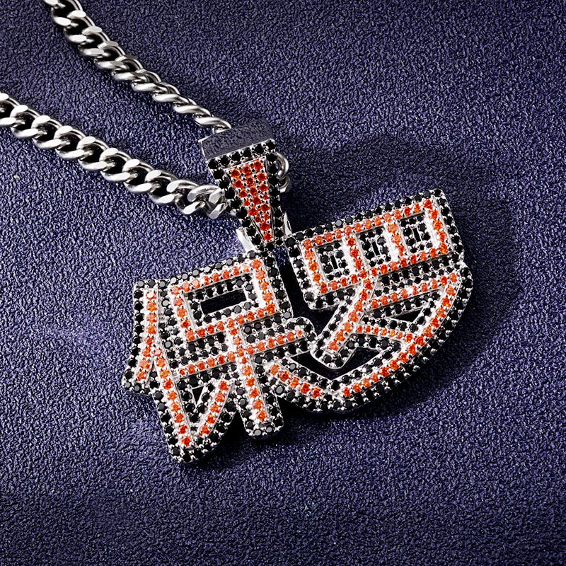 Custom Iced Out Chinese Pendant Deposit