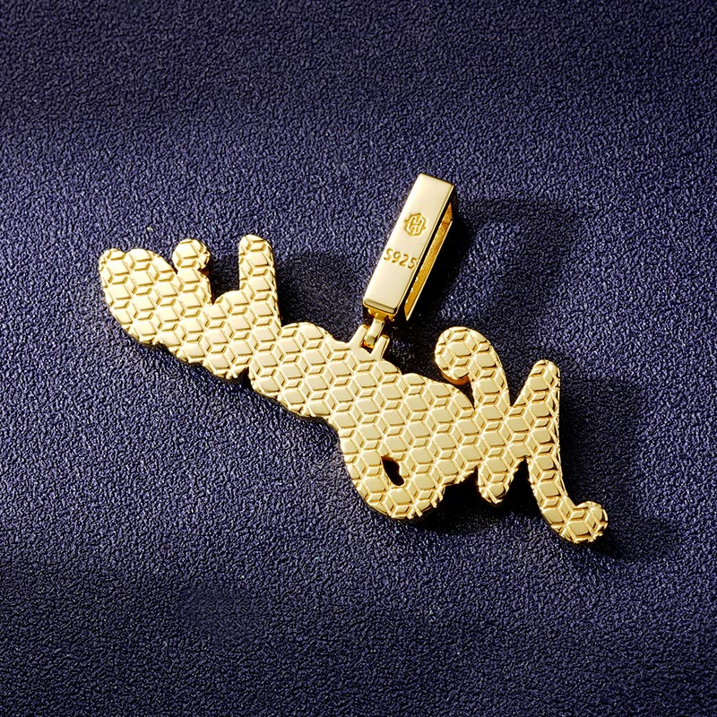 Custom Iced Letter Pendant Deposit
