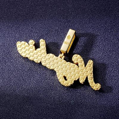 Custom Iced Letter Pendant Deposit