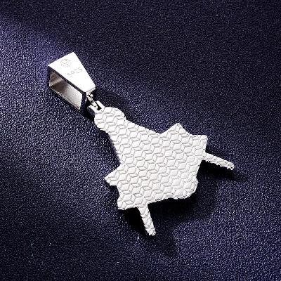 Custom Plain Silver Logo Pendant Deposit