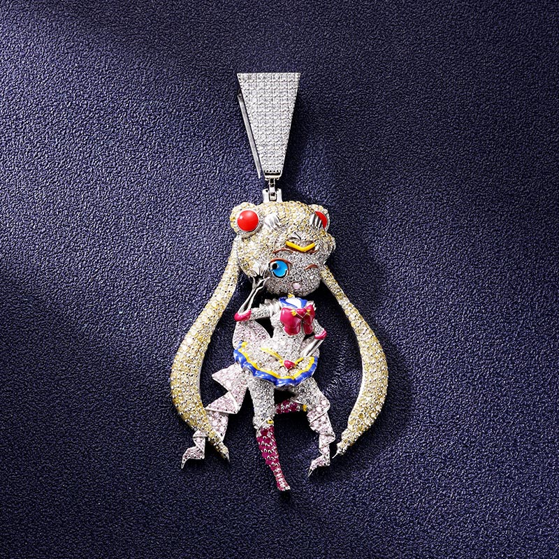 Custom Iced Cartoon Pendant Deposit