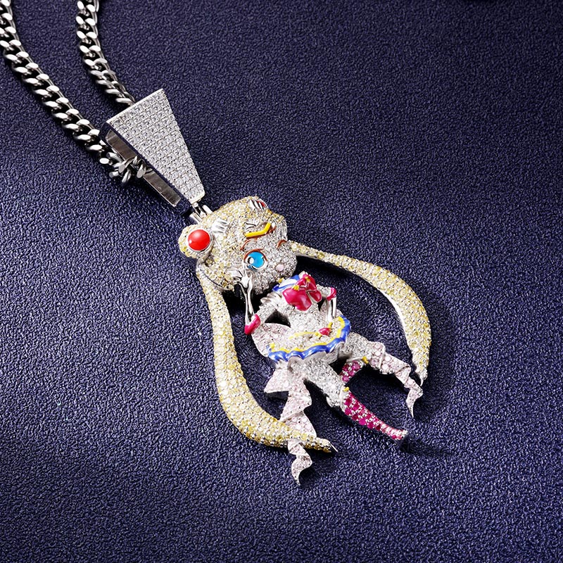 Custom Iced Cartoon Pendant Deposit