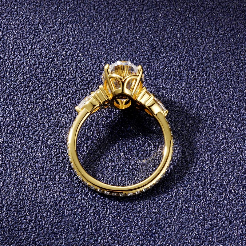 Custom 18K Gold Engagement Ring Deposit