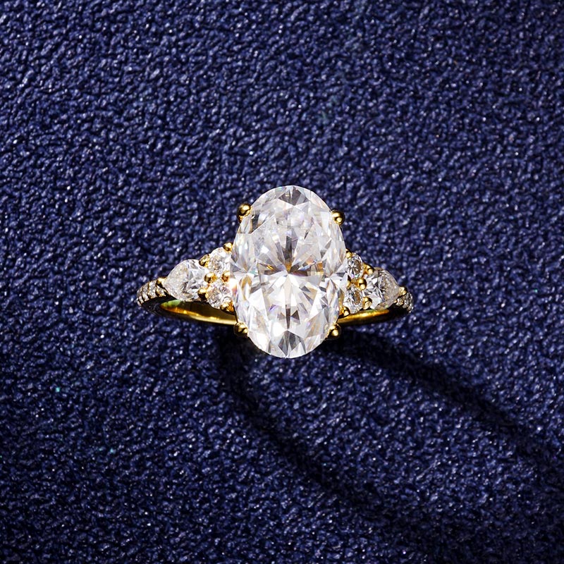 Custom 18K Gold Engagement Ring Deposit