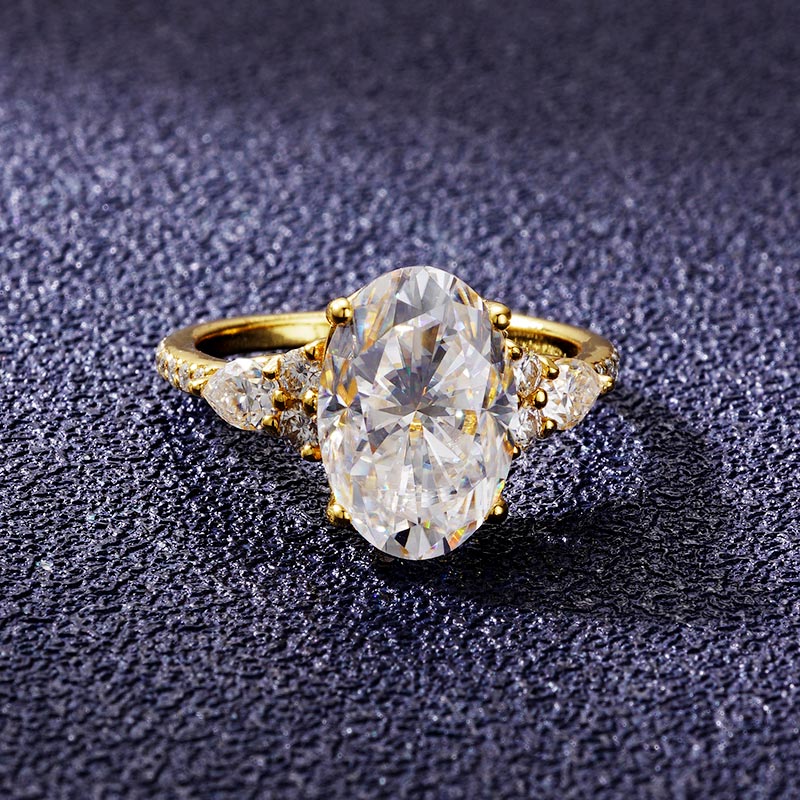 Custom 18K Gold Engagement Ring Deposit