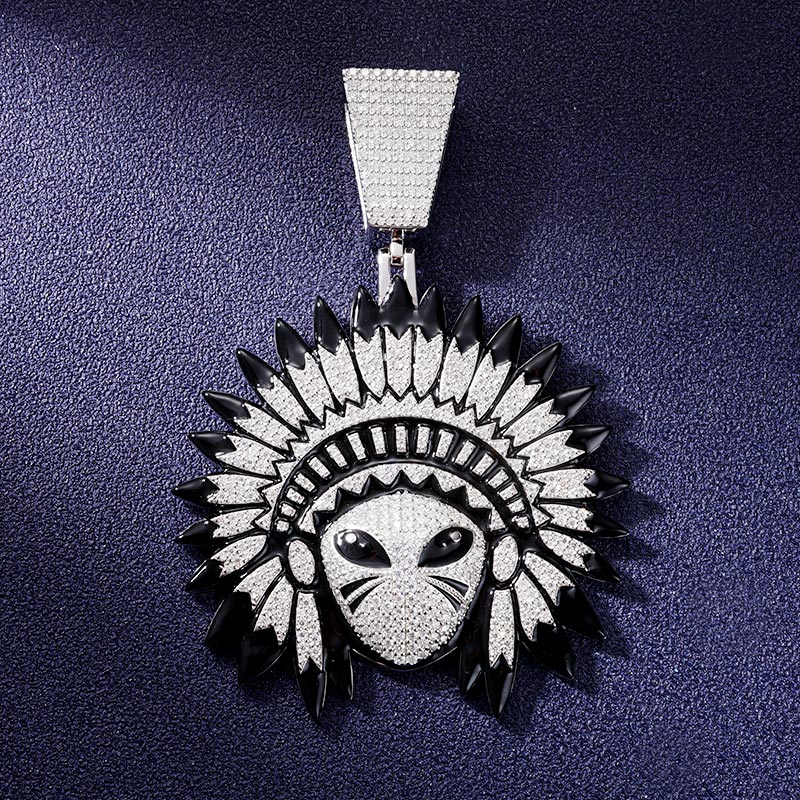 Custom S925 & VVS1 Moissanite Cartoon Pendant Deposit