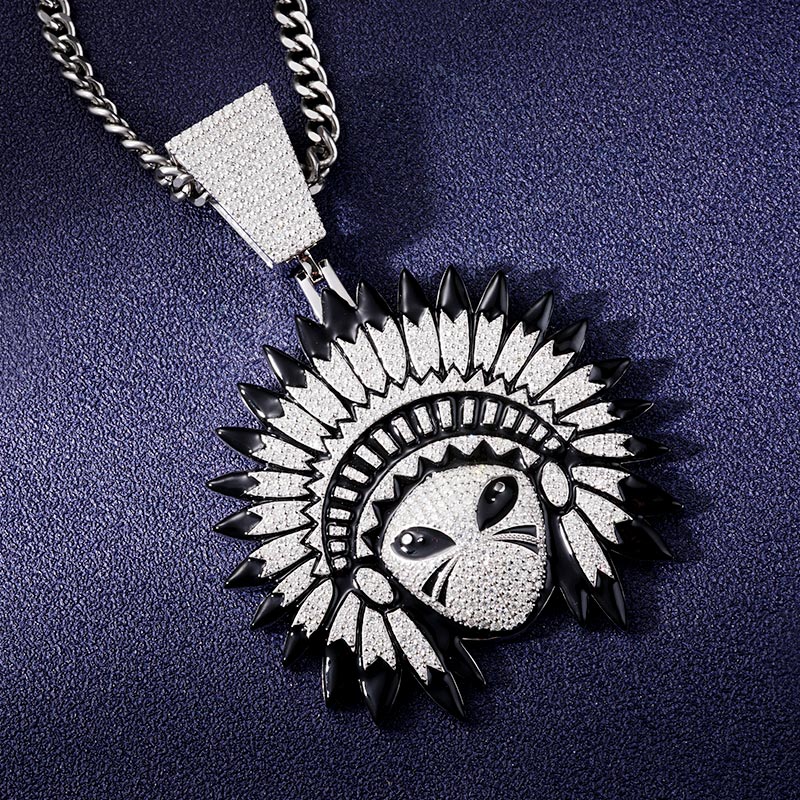 Custom S925 & VVS1 Moissanite Cartoon Pendant Deposit