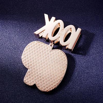 Custom VVS1 Moissanite Letter Pendant Deposit