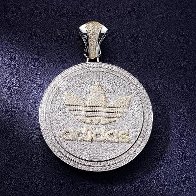 Custom Iced Logo Rotating Pendant Deposit