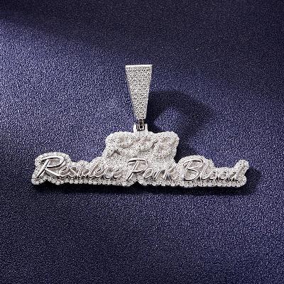 Custom VVS1 Moissanite Letter Pendant Deposit