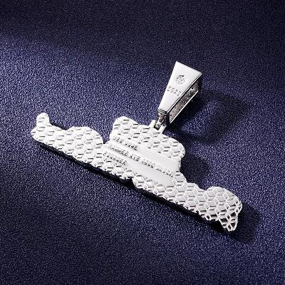 Custom VVS1 Moissanite Letter Pendant Deposit