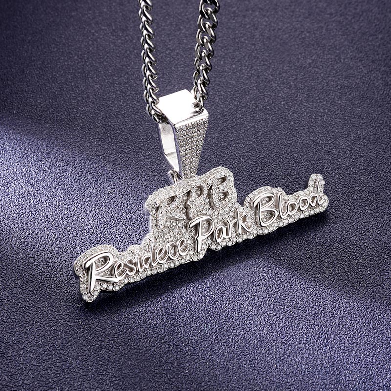 Custom VVS1 Moissanite Letter Pendant Deposit