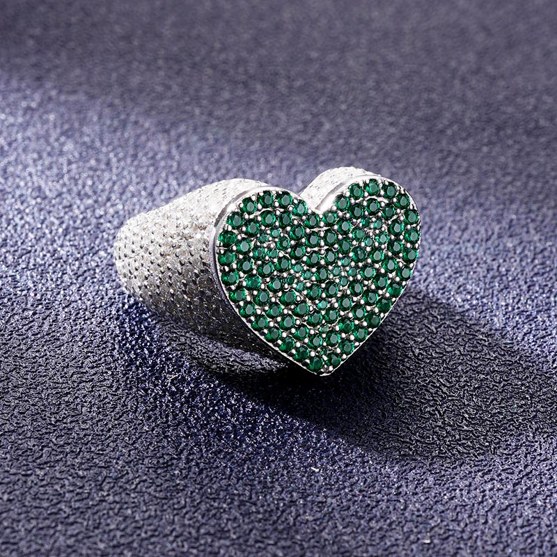 Custom Iced Heart Ring Deposit