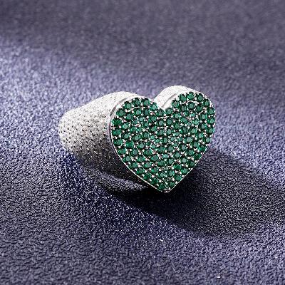 Custom Iced Heart Ring Deposit
