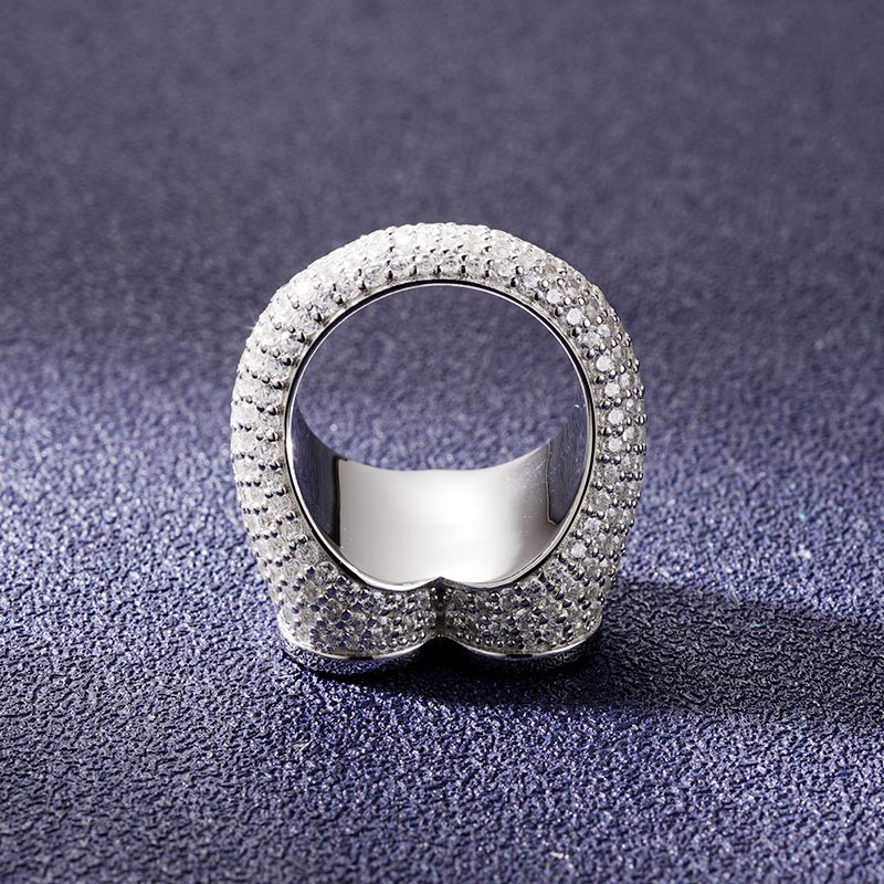 Custom Iced Heart Ring Deposit