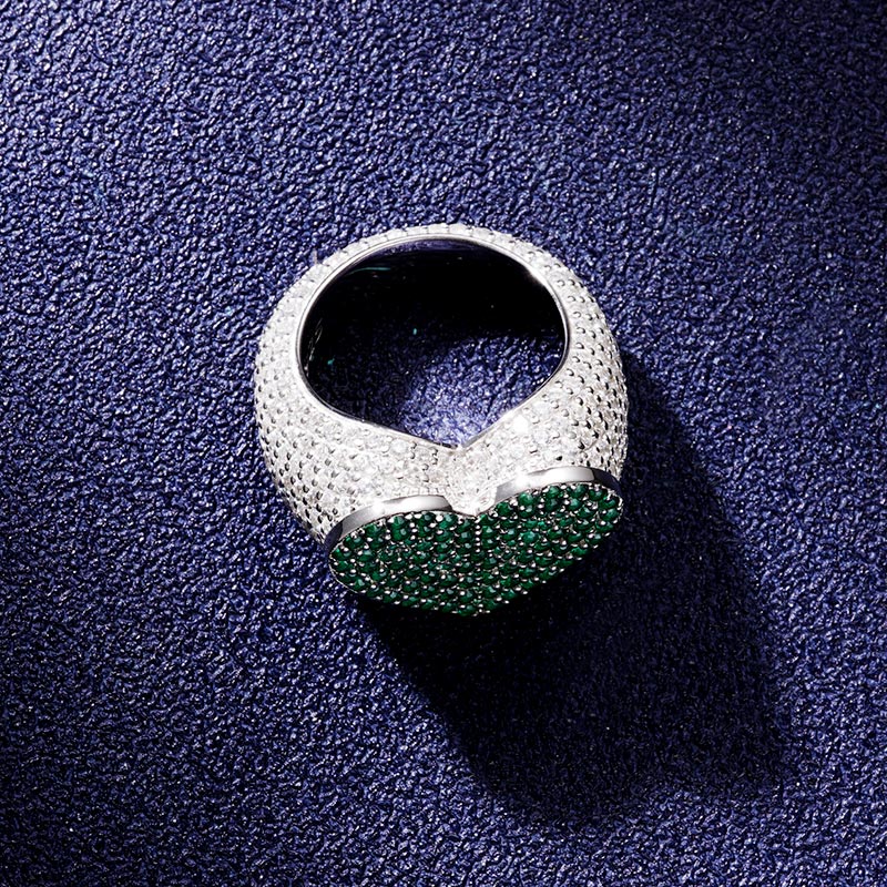Custom Iced Heart Ring Deposit