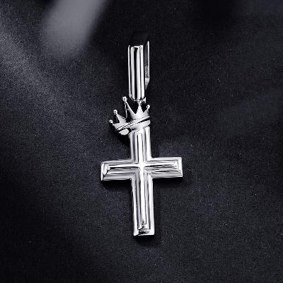 Custom Plain Silver Cross Pendant Deposit