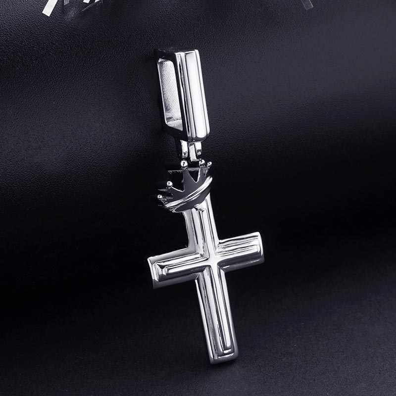 Custom Plain Silver Cross Pendant Deposit