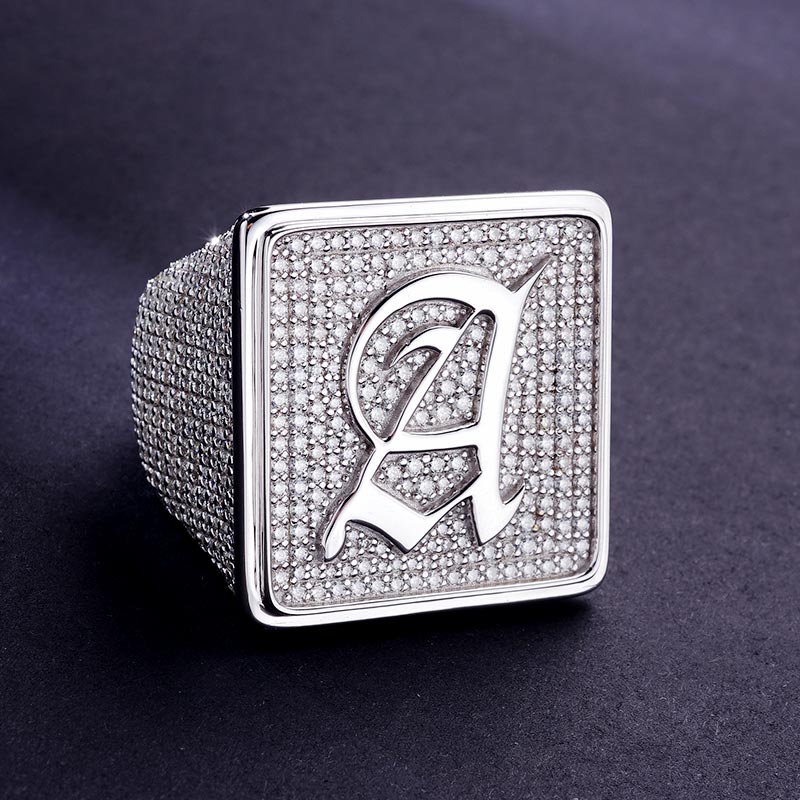 Custom VVS1 Moissanite Logo Ring Deposit