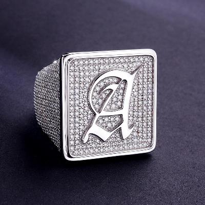 Custom VVS1 Moissanite Logo Ring Deposit