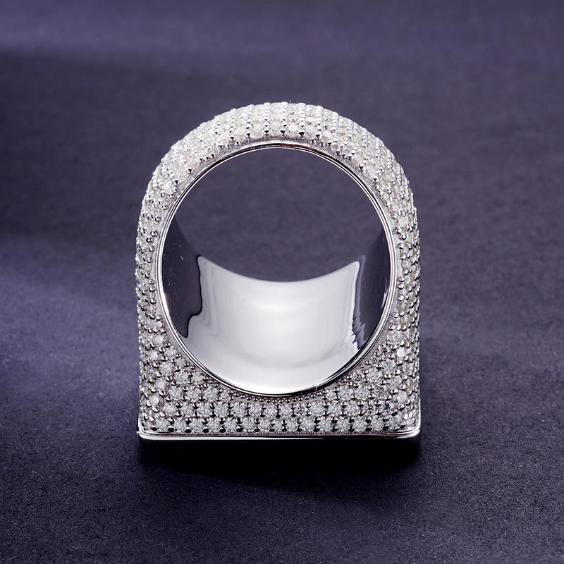 Custom VVS1 Moissanite Logo Ring Deposit