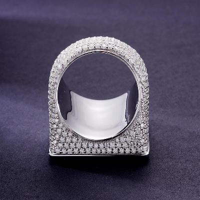 Custom VVS1 Moissanite Logo Ring Deposit