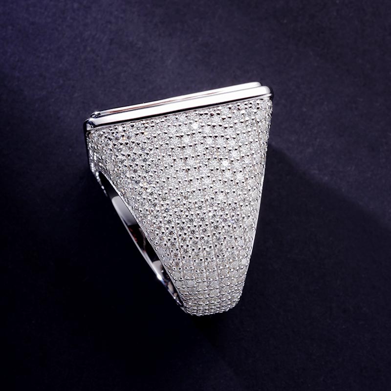 Custom VVS1 Moissanite Logo Ring Deposit
