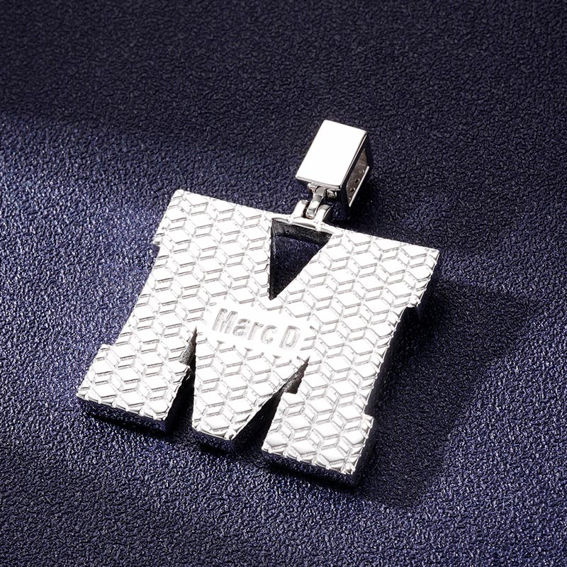 Custom VVS1 Moissanite Letter Pendant Deposit
