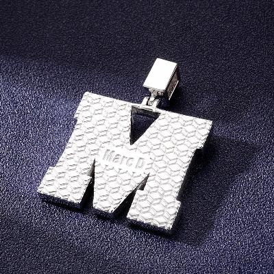 Custom VVS1 Moissanite Letter Pendant Deposit