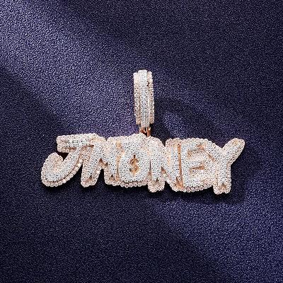 Custom VVS1 Moissanite Letter Pendant Deposit