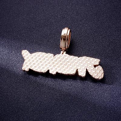 Custom VVS1 Moissanite Letter Pendant Deposit