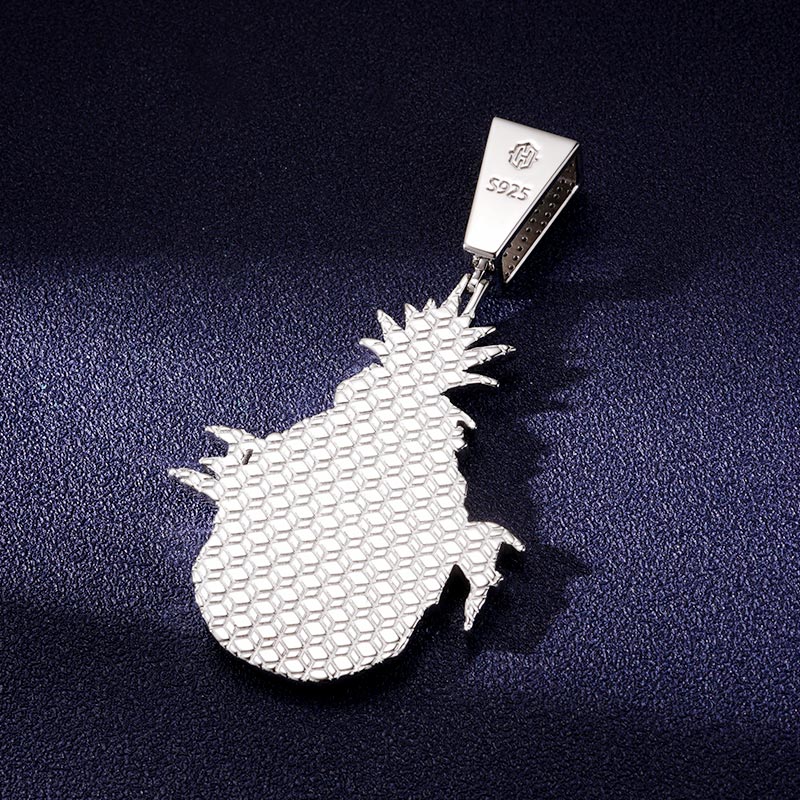 Custom Iced Pineapple Logo Pendant Deposit
