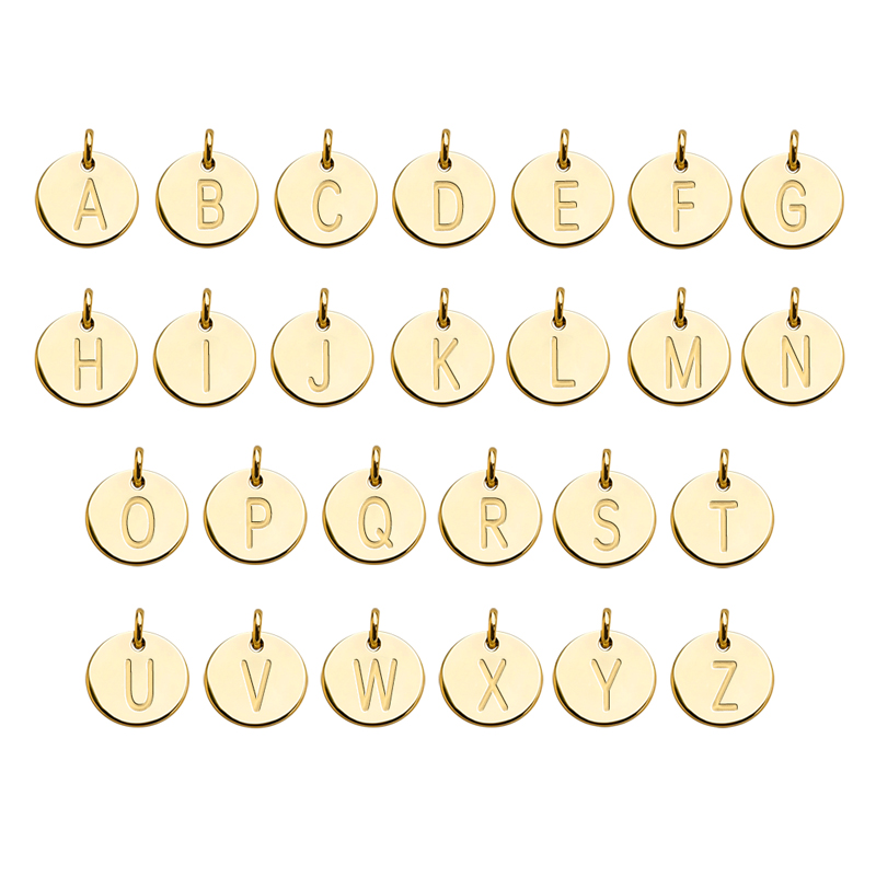 Pearl Charms & Letter Pendant Chain Bracelet Pearl Charms & Letter Pendant Chain Bracelet