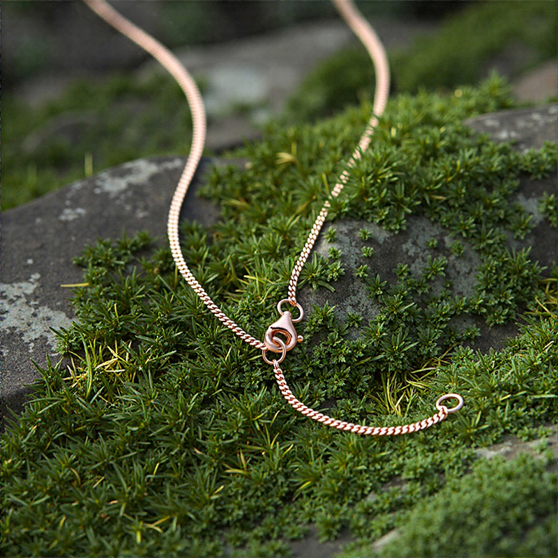 1.245CT Pear Cut Moss Agate & Marquise Cut Diamond S925 Silver With Leaf Accent Pendant Necklace