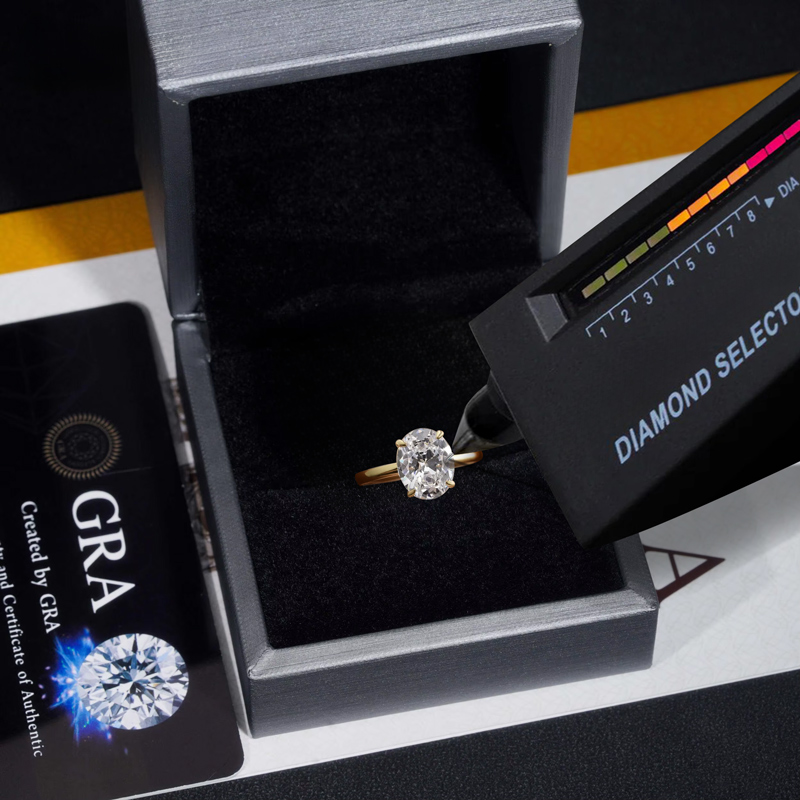 1CT/1.5CT/2CT/3CT/5CT Oval Cut Moissanite Engagement Ring 1CT/1.5CT/2CT/3CT/5CT Oval Cut Moissanite Engagement Ring