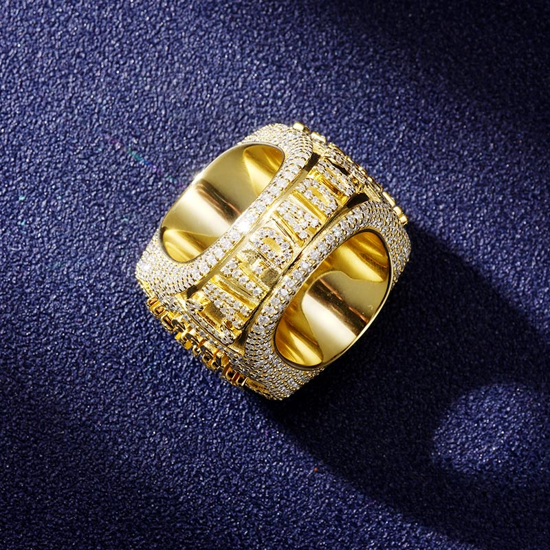 Custom VVS1 Moissanite Championship Ring Deposit