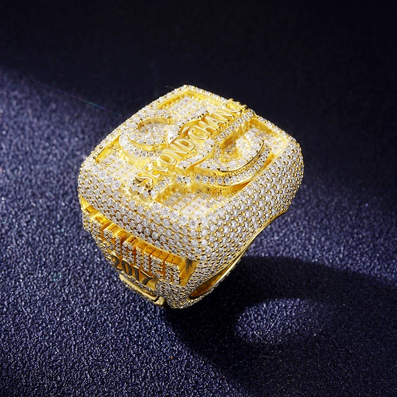Custom VVS1 Moissanite Championship Ring Deposit
