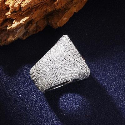 Custom VVS1 Moissanite Letter Ring Deposit