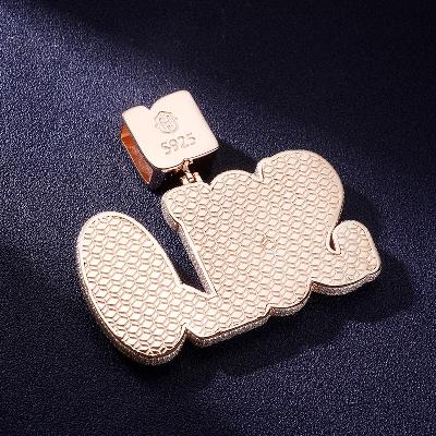 Custom VVS1 Moissanite Letter Pendant Deposit