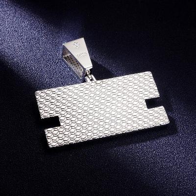 Custom VVS1 Moissanite Letter Pendant Deposit