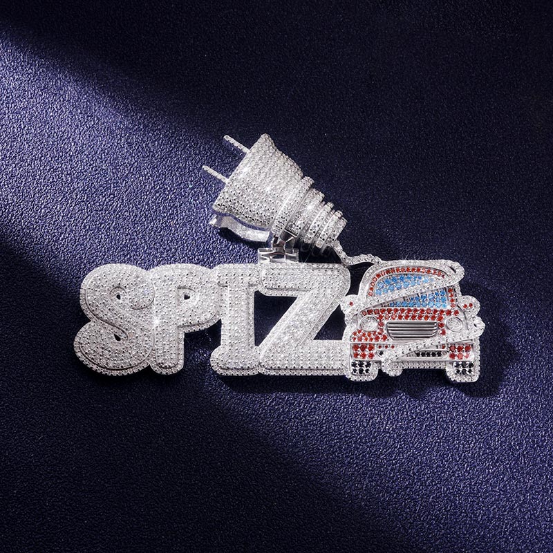 Custom S925 & VVS1 Moissanite Letter Pendant Deposit