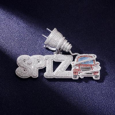 Custom VVS1 Moissanite Letter Pendant Deposit