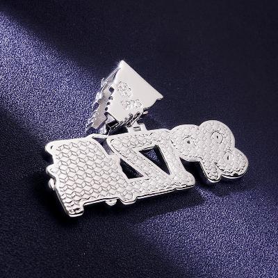 Custom VVS1 Moissanite Letter Pendant Deposit