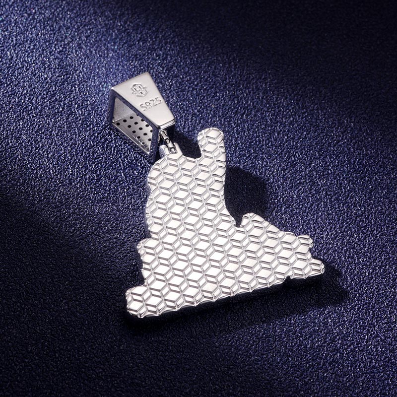 Custom VVS1 Moissanite Logo Pendant Deposit