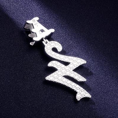 Custom VVS1 Moissanite Number Pendant Deposit