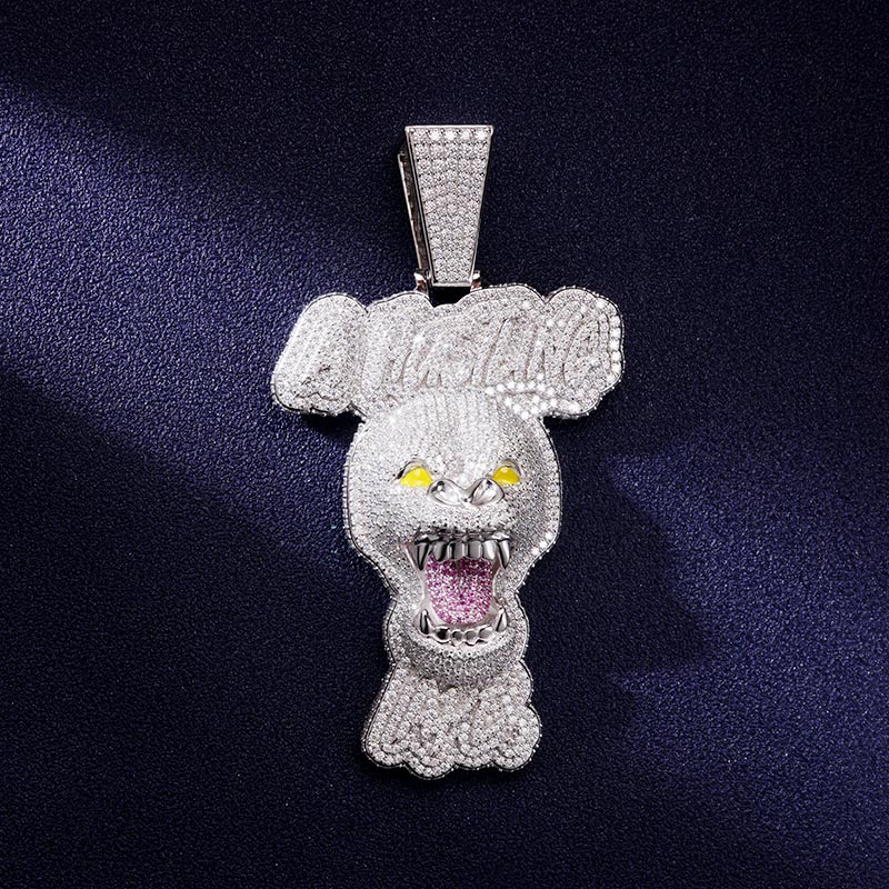 Custom VVS1 Moissanite Letter Pendant Deposit