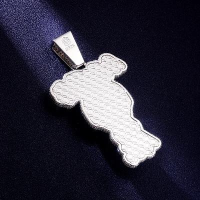 Custom VVS1 Moissanite Letter Pendant Deposit