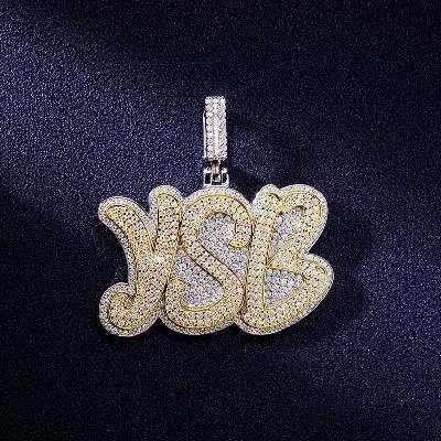 Custom VVS1 Moissanite Letter Pendant Deposit
