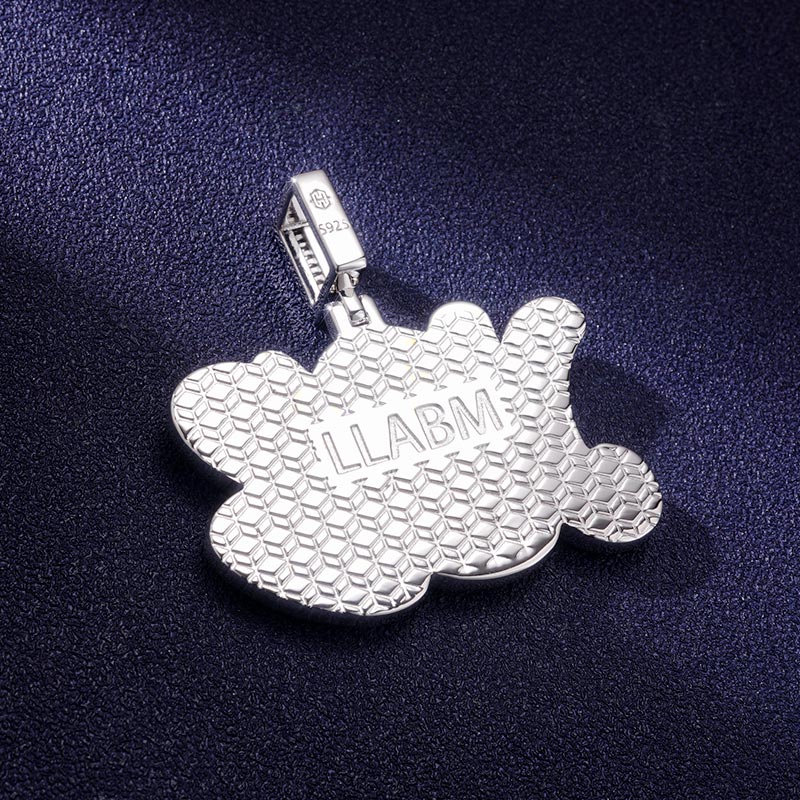 Custom VVS1 Moissanite Letter Pendant Deposit